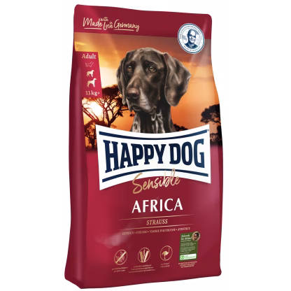 Happy Dog Sensible Africa  M/Afrikansk Struts