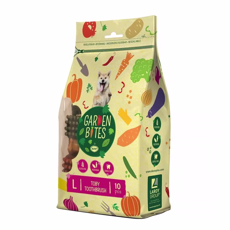 Garden Bites Toby Toothbrush Large 10cm 50g