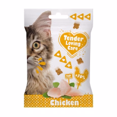 Tender Loving Care Soft Snack Katt M/Kylling 50g