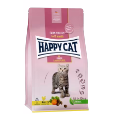 Happy Cat Junior Fugl (Fra 4 mnd)