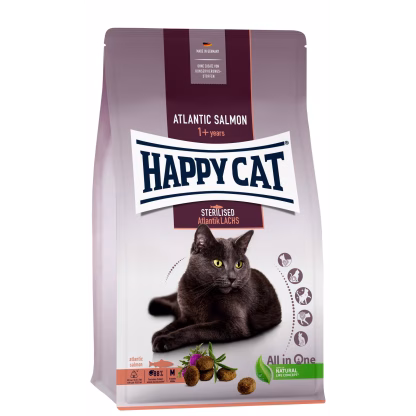 Happy Cat Sterilisert Adult Atlantik-Laks