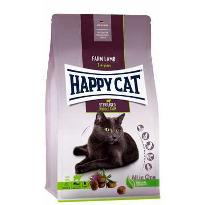 Happy Cat Sterilisert Adult Lam