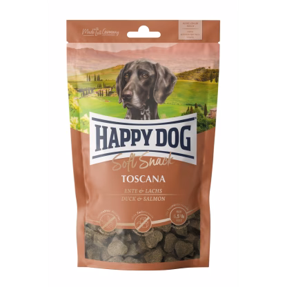 Happy Dog Soft Snack Toscana (And & Laks) 100g