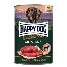 Happy Dog Boksemat Sensible Pure Montana M/Hest 400g