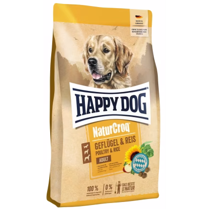 Happy Dog Natur Croq Kylling & Ris 11Kg