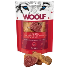 Woolf hearts of duck or chicken with rice 100g