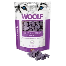Woolf soft blueberry strips 100g