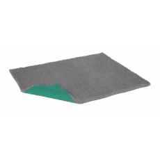 VetBed Original Lysegrå 100x75cm (Grønn bakside)