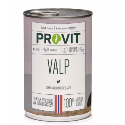 PROVIT Gobiten Boksemat Valp Små/Mellomstore Raser M/Storfe, Svin og Kylling 400g