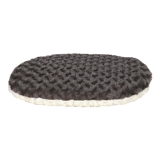 Hundepute Kaline 77x50cm Cream/Grå Plysj