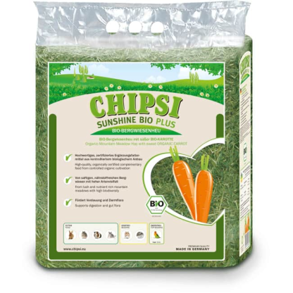Chipsi Sunshine Bio Høy + Carrot 600g