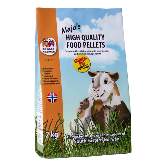 Marsvinpellets Maja`s Marsvin Junior 2Kg