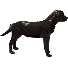 Gresshoppa Ulldekken Tynset Svart 45 cm