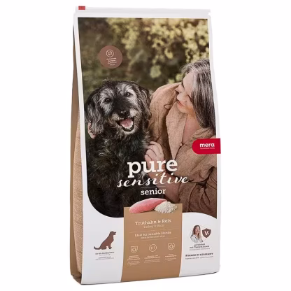 Mera pure sensitive Senior Kalkun & Ris 12,5Kg